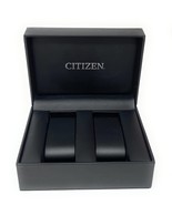 Citizen Hardcover Medium Matte Balck Storage/Display Box Fits Two - 6x4.... - $15.84