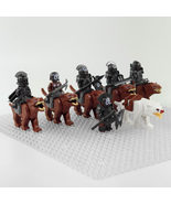12pcs LOTR Uruk-Hai Warg Riders Army Warriors Minifigures Toys - £18.11 GBP