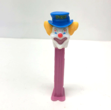 Peter Pez Clown Pez Dispenser Purple Stem Blue Hat Made In Hungary Vintage - $5.97