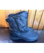 Totes Black Waterproof  Winter Snow Boots Comfy Size 8 - $30.00