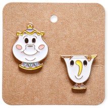 Beauty and the Beast Disney Pins: Mrs. Potts and Chip Emoji - £23.87 GBP