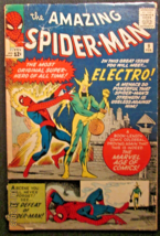 STEVE DITKO:  (AMAZING SPIDERMAN # 9)  1ST ELECTRO - $7,930.03 MXN