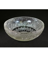 Duncan &amp; Miller Sandwich Glass Large 9.5-Inch Salad Bowl #41 Clear Depre... - £39.08 GBP