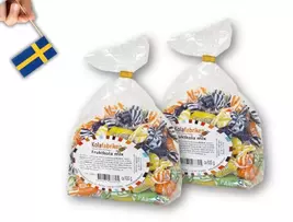 2 Packs Kolafabriken Fruktkola Mix 600g (21.16oz) - Kolafabriken Fruit T... - $45.43