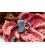 Navia Jewelry Butterfly Wings Morpho aega Silver Ring NR-11M-10 - $99.99