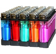 Cheap Disposable Lighter Clear 3 Box X 50=150 Pc Display for Retail Coun... - £15.49 GBP