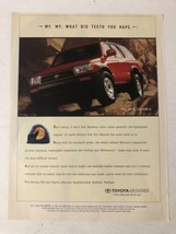 1996 Toyota 4 Runner Vintage Print Ad pa23 - $7.91