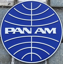 Pan Am Airlines Hook &amp; Loop Pvc Patch - £30.89 GBP