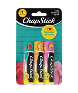 ChapStick Lip Balm, I Love Summer Collection, Variety 3-Pack – Sweet Wat... - $7.91