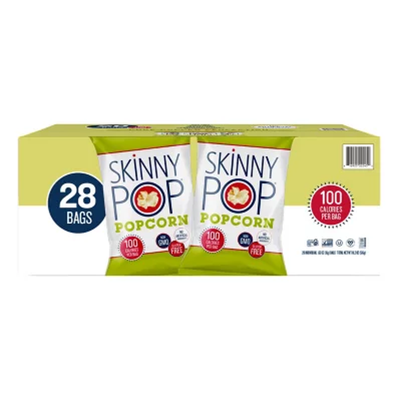 Skinnypop Original Popcorn Snack Bags (0.65 Oz., 28 Ct.) - £27.88 GBP