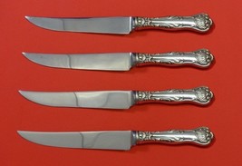 Imperial Queen by Whiting Sterling Silver Steak Knife Set 4pc HHWS  Custom Made - £324.67 GBP