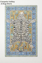 Octavia Leopard Blue Hand-Tufted Wool Handmade Area Rug Carpet for Home,... - $242.17+