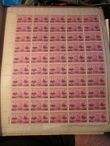 1937 US Scott Navy Farragut Porter USS MNH #792 3 Cent 50 Stamp Sheet J21 - £15.43 GBP