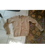 Carino Vintage 1980&#39;s Montgomery Ward Shetland Lana Maglione Donna Crema... - $64.93 CAD