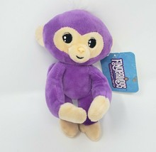 6&quot; New W Tag Fingerlings Purple Poseable Monkey Stuffed Animal Plush Toy Doll - £15.05 GBP