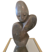 Rare &amp; Vintage African Modernist Zimbabwe Shona hand carved Stone Sculpture - €767,56 EUR