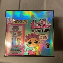 LOL Surprise Doll Furniture Box  w/ 10 surprises New NIB Series 3 - $7.12