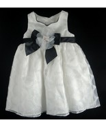 Holiday Wedding Easter Ivory Party Dress Dressy Occasion Bonnie Baby Tod... - £7.04 GBP