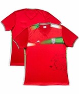 2022 IRAN Away Jersey (very fitted)  National Football Soccer RED Shirt,... - $33.40