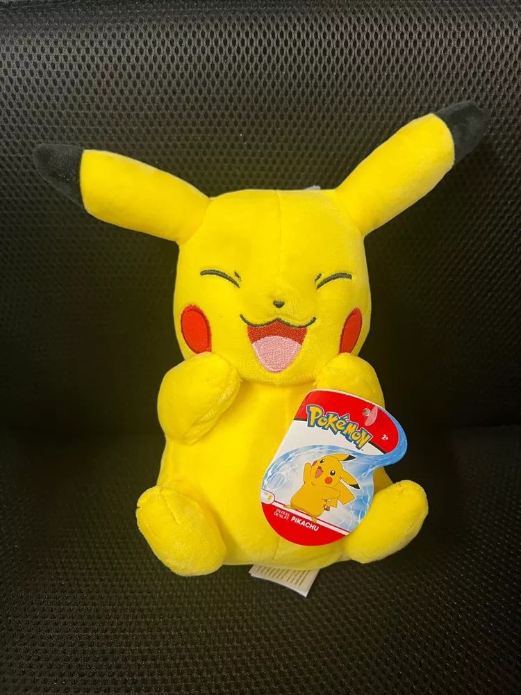 Pokemon Sitting Pikachu 8&quot;&quot; Plush Stuffed Animal New Jazwares - $28.14