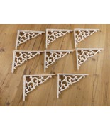 8 Antique Style Shelf Brace Wall Bracket Cast Iron Brackets *READ NEED R... - $57.30 CAD