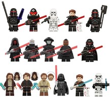 16pcs Star Wars Minifigures Obi-Wan Inquisitor Reva Purge Troopers - $18.89