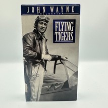John Wayne Flying Tigers VHS 1942 Classic Film Dramatic War Action Adven... - $11.57
