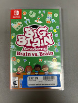 Big Brain Academy: Brain Vs. Brain - Nintendo Switch - $26.93