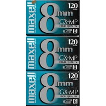 Maxell GX-MP 120 Camcorder Tapes, 3 Pack - £62.77 GBP