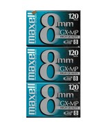 Maxell GX-MP 120 Camcorder Tapes, 3 Pack - £62.92 GBP