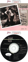 Crystal Gayle dual signed Three Good Reasons Album CD Cover &amp; CD- JSA Hologram # - £54.33 GBP