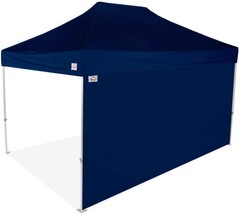 12-Foot Impact Canopy Tent Wall, Navy Blue, Sidewall Only. - £99.08 GBP