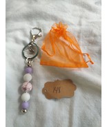 Flower and Butterfly Beaded Charm for Purse Backpack Keychain Water Bottle  - €4,37 EUR