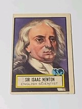 1952 Topps Look N See Set-Break # 68 Isaac Newton - Ships FAST!!! - $8.83