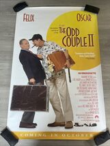 The Odd Couple II Original Movie Poster Promo Video Store 27x40” Vintage... - $14.85