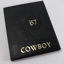 Vintage 1967 Cowboy Woodson High School Woodson Texas High School Yearbook - £17.92 GBP