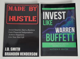 Made By Hustle and Invest Like Warren Buffett Business Financial Books L... - £11.98 GBP