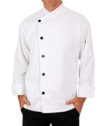 Chef coat unifor Full Sleeve Polycotton unisex jacket coat for hotels,re... - £50.17 GBP+