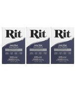 Rit All Purpose Powder Dye 1-1/8oz Fabrics Wood Craft Paper Navy Blue Pa... - €14,58 EUR
