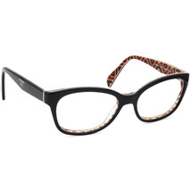 Prada Eyeglasses VPR 20P MAS-1O1 Black/Tribal Print Square Frame Italy 52-17 140 - £119.89 GBP