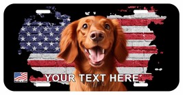 IRISH SETTER FACE CAN PERSONALIZE NOVELTY METAL LICENSE PLATE A - $6.00