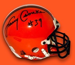 Larry Csonka Autographed Signed Syracuse Orange Mini Helmet w/COA Dolphins #39 - £185.75 GBP
