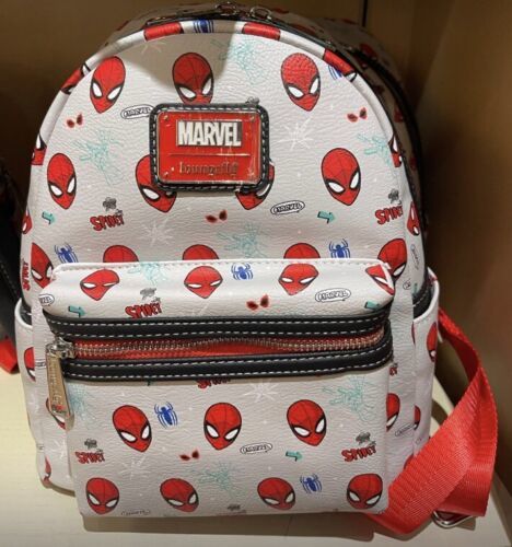 Disney Parks Spider-Man Loungefly Mini Backpack New - $124.99