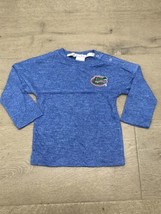 NWOT Chick-A-D Florida Gator Squad 3-6M Blue Snap Logo Long Sleeve T-Shirt - £11.99 GBP