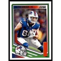 2025 NFL SCORE Panini Football Card Dalton Kincaid Buffalo Bills 22 - Ne... - $4.94