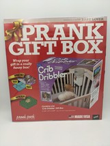 Prank Baby Shower Gift Box Fake &quot;Crib Dribbler&quot; Funny Surprise Joke Gag Box - £8.01 GBP