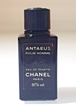 CHANEL ANTAEUS HOMME ✱ Mini Eau de Toilette Miniature Perfume (4ml. = 0.... - $29.69