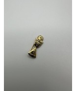 Vintage Sanctus Gold Chalice Lapel Pin 2.4cm BB11 - €12,29 EUR