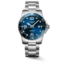Longines Hydroconquest 41 MM Blue Dial Automatic Full SS Watch L37814966 - £963.67 GBP