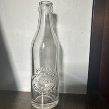 Vintage Clear Glass Soda Pop Bottle Decorah Iowa Diamond Bottling Works 7 Oz - £21.21 GBP